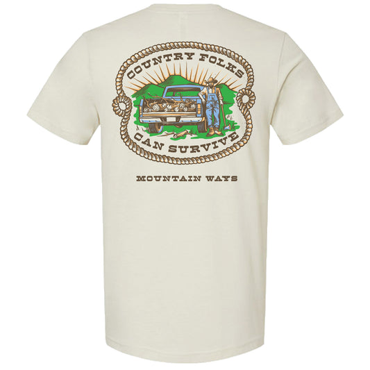 Mountain Ways Country Folks Tee